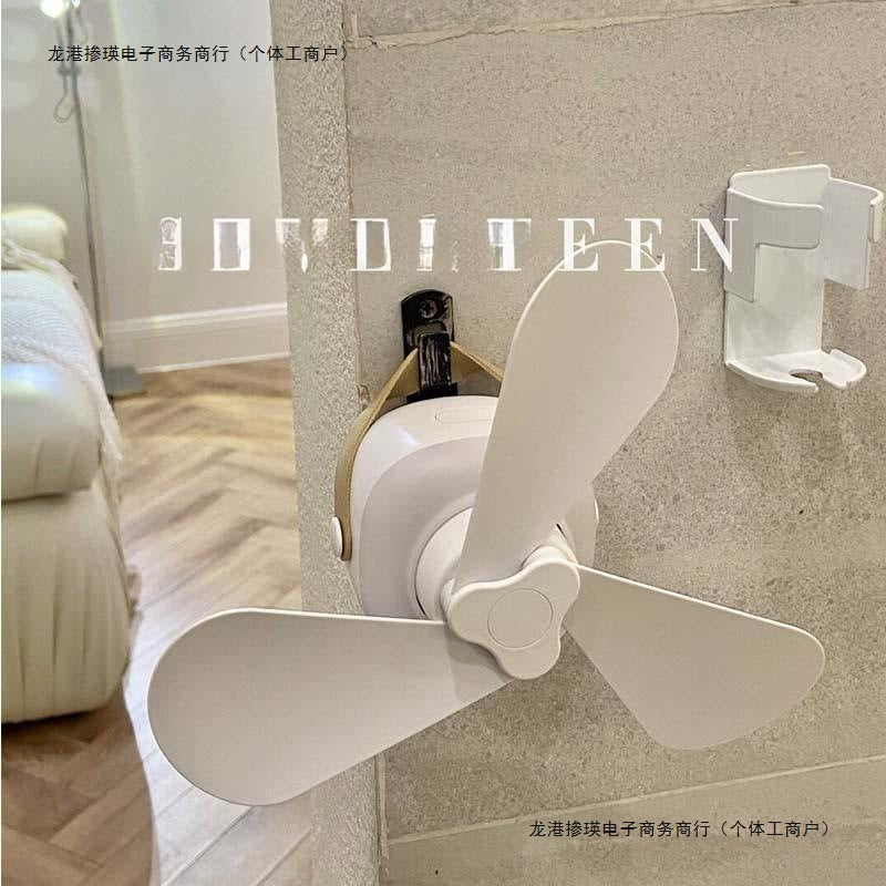Multifunctional Bathroom Hanging Fan For Rental, Wall-Mounted Small Dormitory Rental Unit, Silent Toilet Fan For Summer With Remote Control