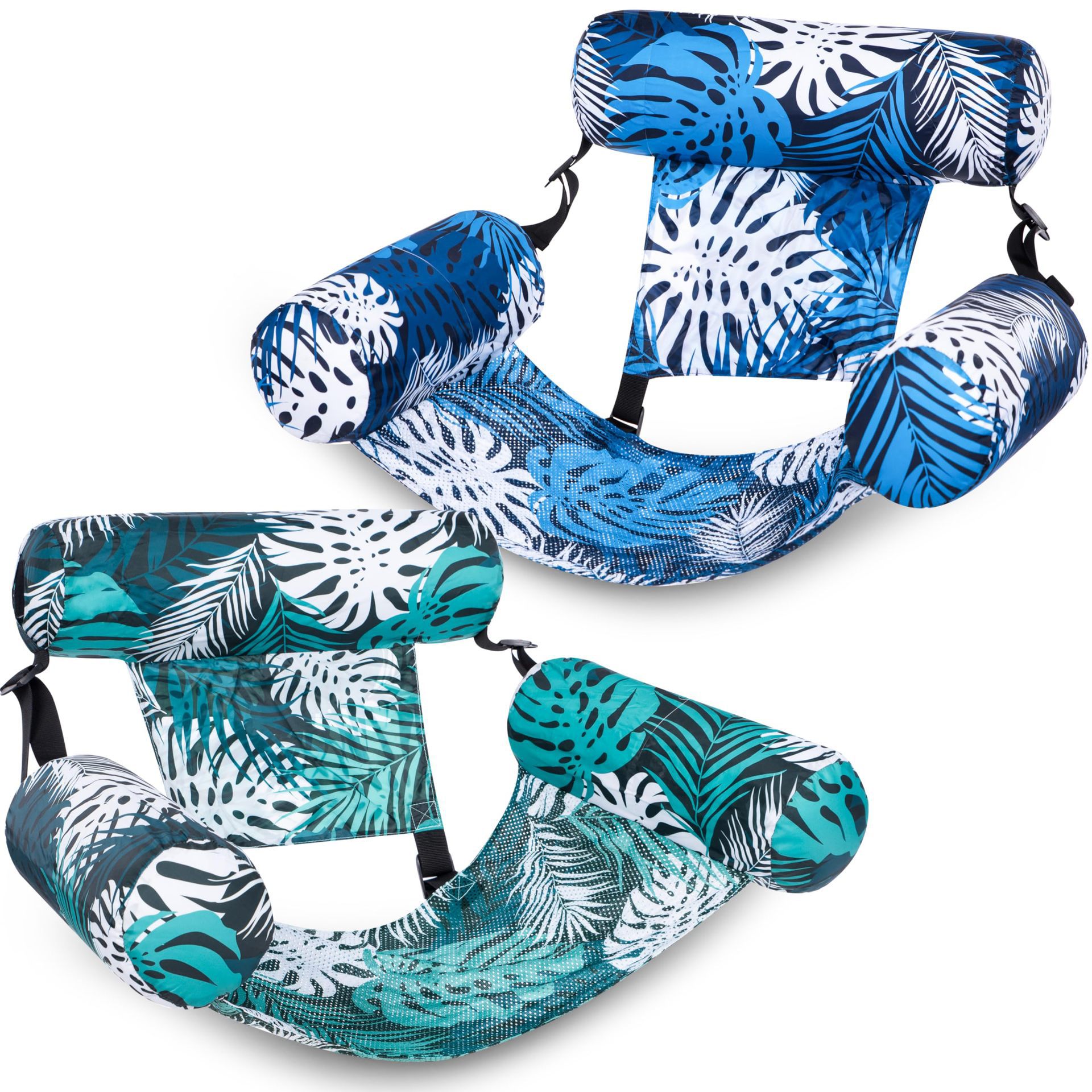 Inflatable Floating Hammock – Water Lounge Chair for Pool & Lake