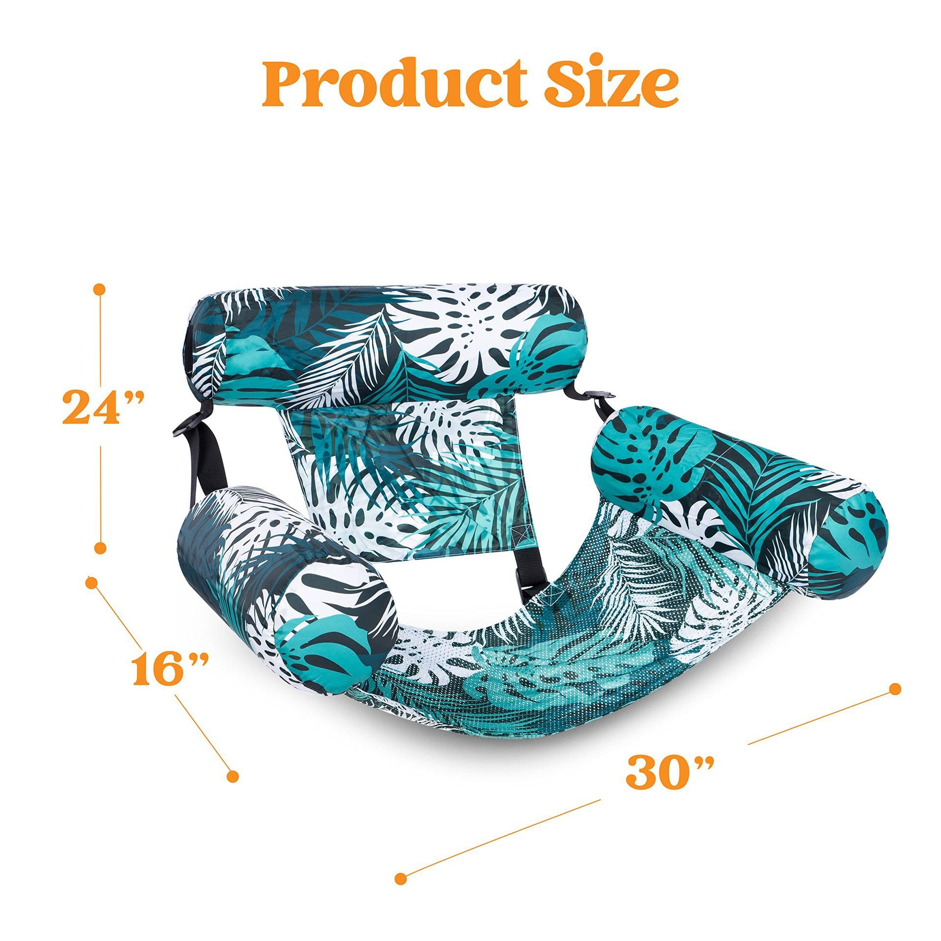 Inflatable Floating Hammock – Water Lounge Chair for Pool & Lake